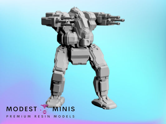 Blackjack BJ-A | 1:265 | 6mm Battletech Scale | Mecha | Sir Mortimer