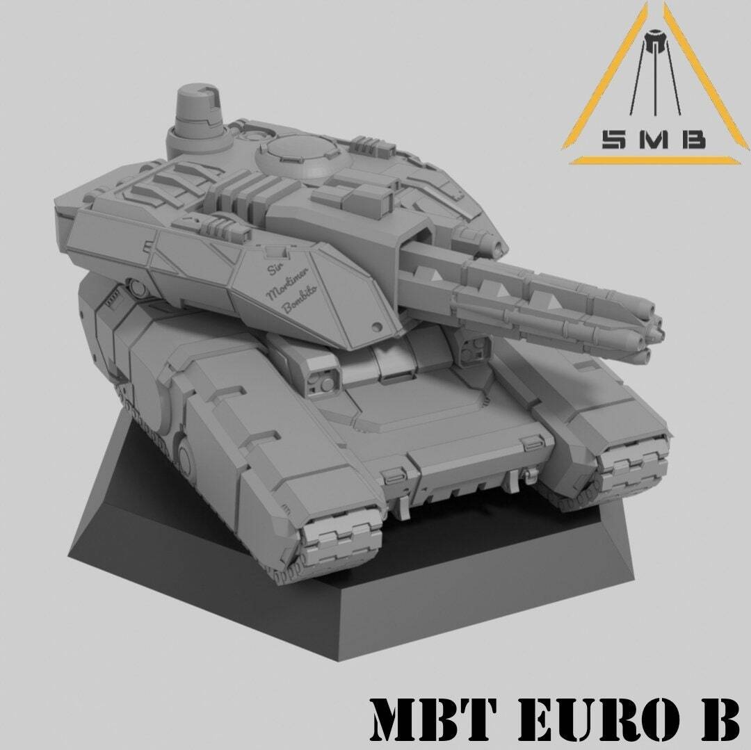 MBT Euro Omnitank 5 Designs | 1:265 | 6mm Battletech Scale | Sir Mortimer