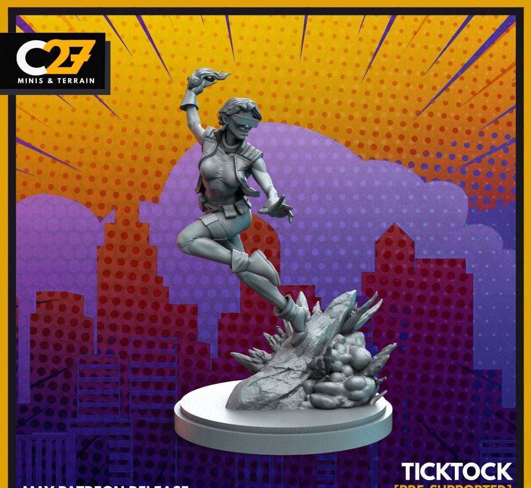 Tick Tock - 32mm - 40mm Mini | Crisis Protocol Proxy | C27