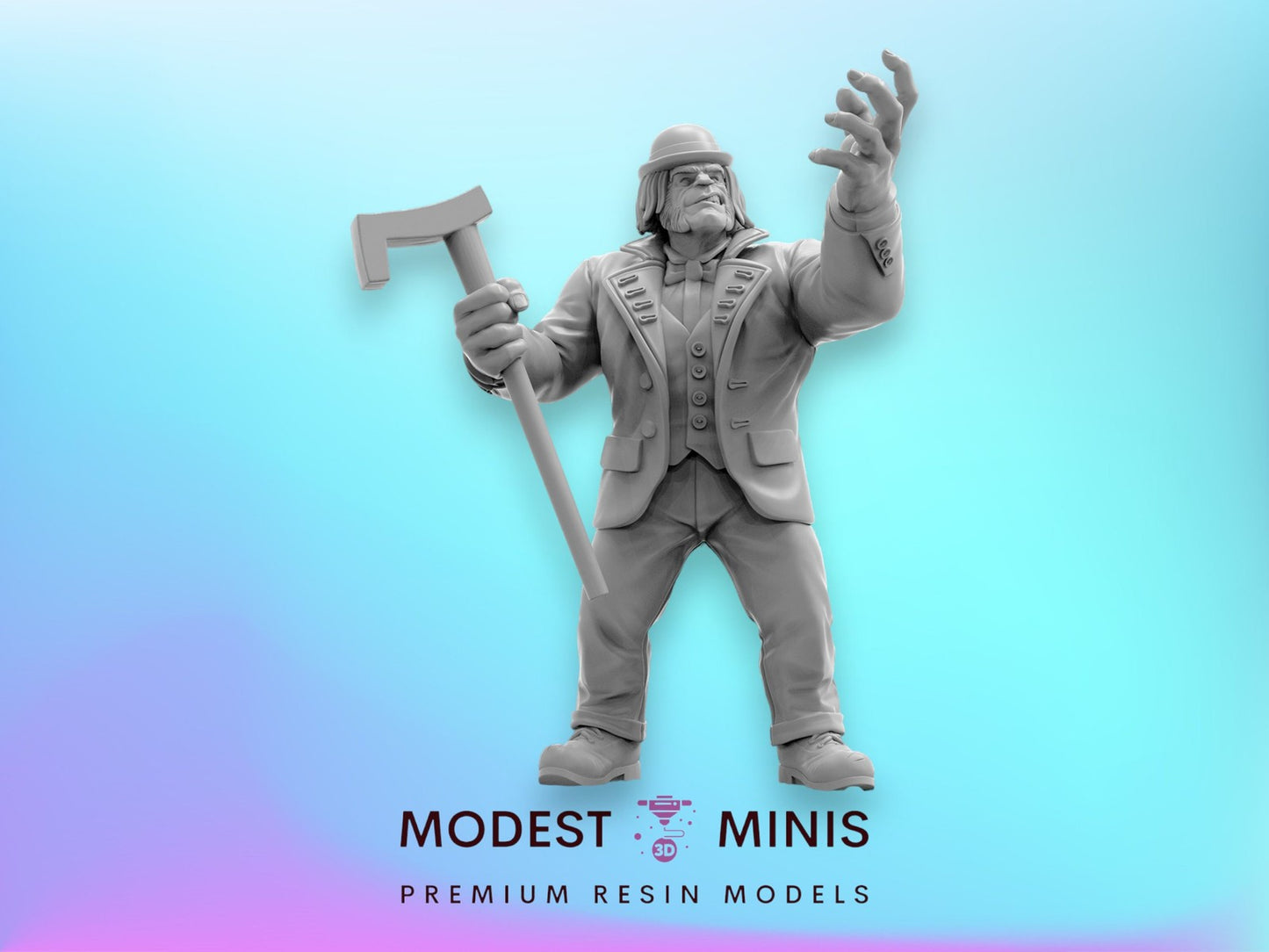 Hyde A - 40mm  Miniature | Crisis Protocol Proxy | Trident