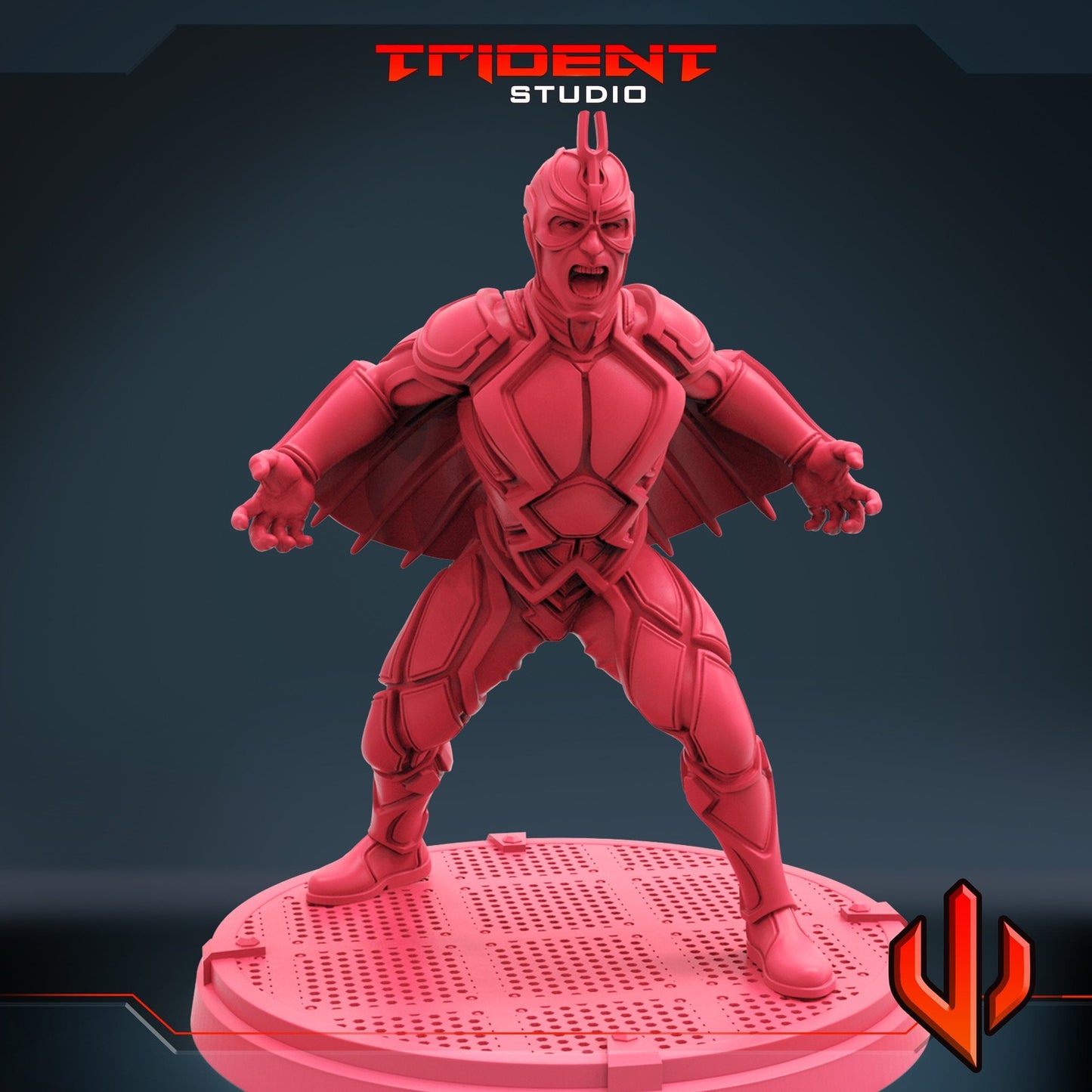 Keep Quiet A - Blackbolt 40mm  Miniature | Crisis Protocol Proxy | Trident
