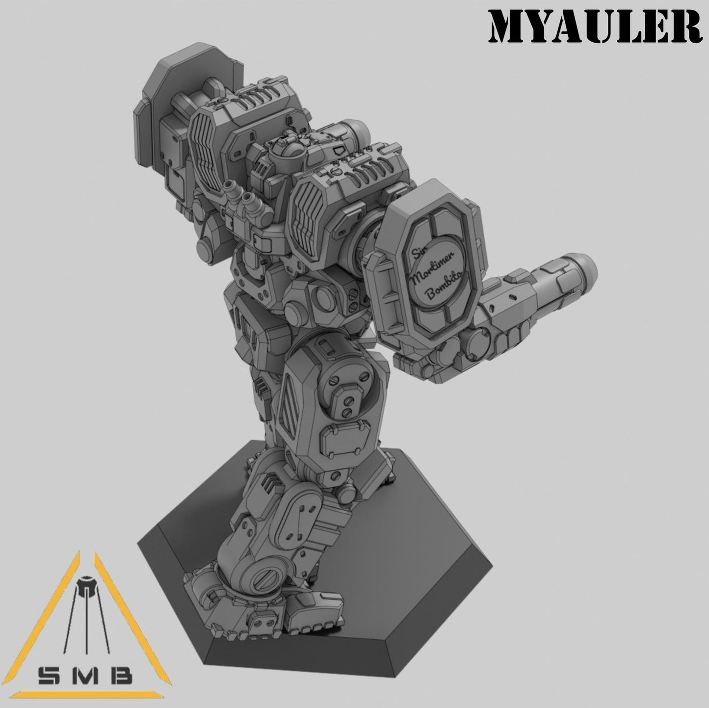 Myauler | 1:265 | 285 | 6mm Battletech Scale | Sir Mortimer