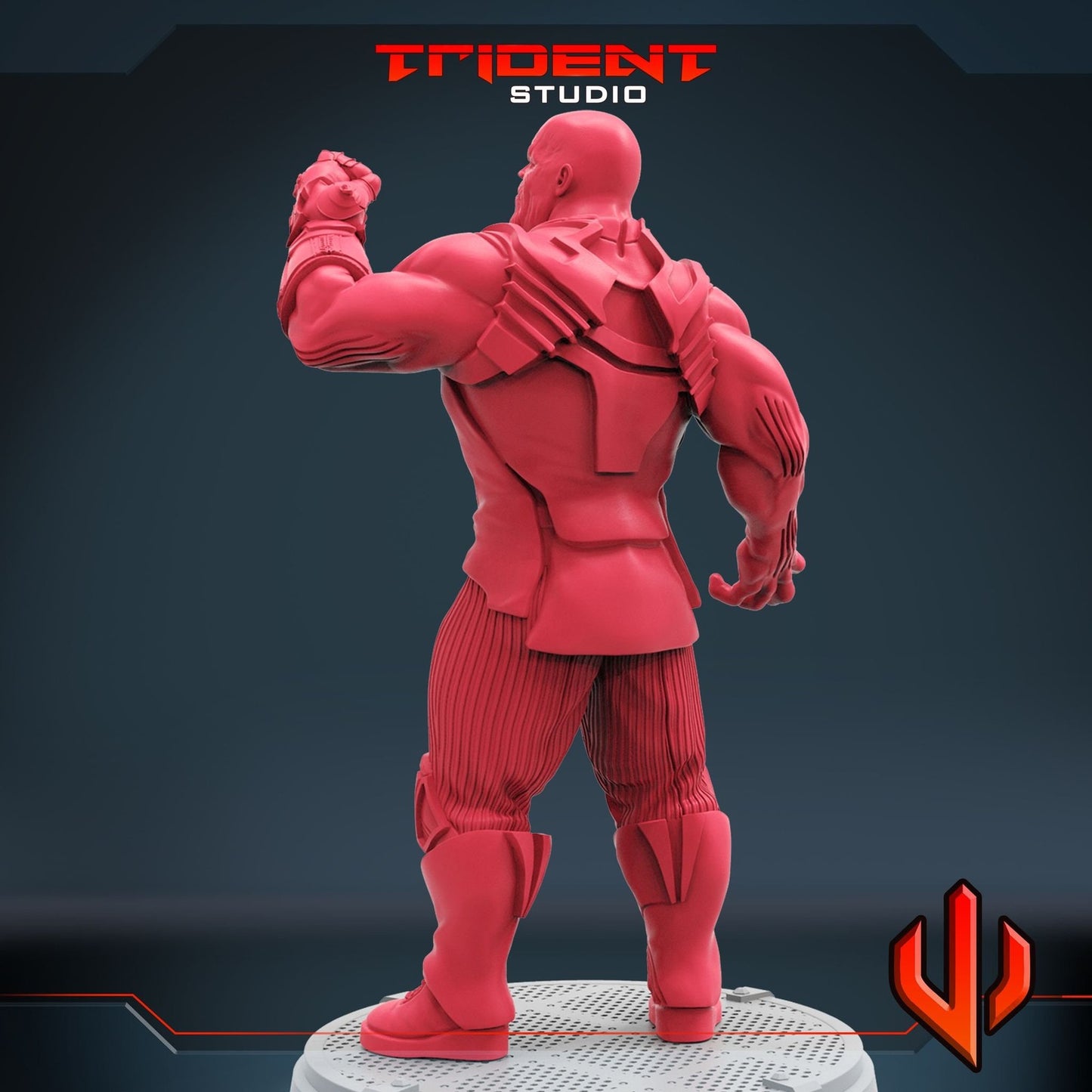 Gauntlet God C Thanos - 40mm  Miniature | Crisis Protocol Proxy | Trident