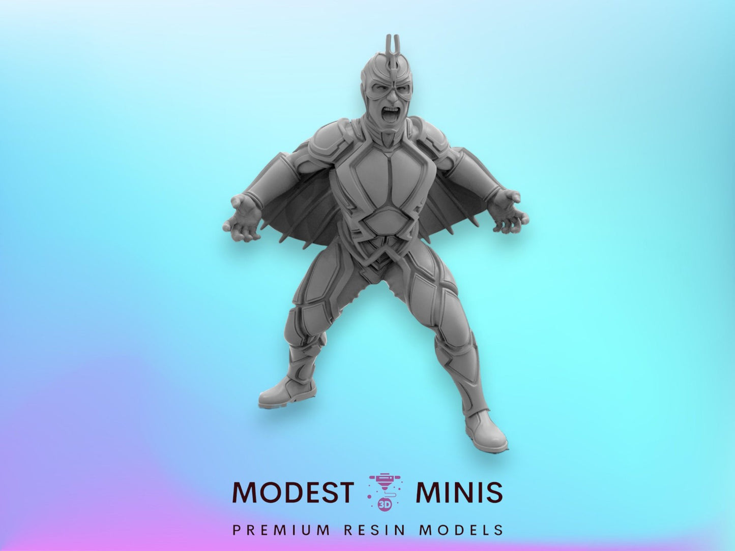 Keep Quiet A - Blackbolt 40mm  Miniature | Crisis Protocol Proxy | Trident