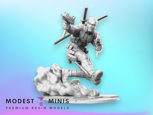 Mouthy Merc | Superhero | RN Estudio