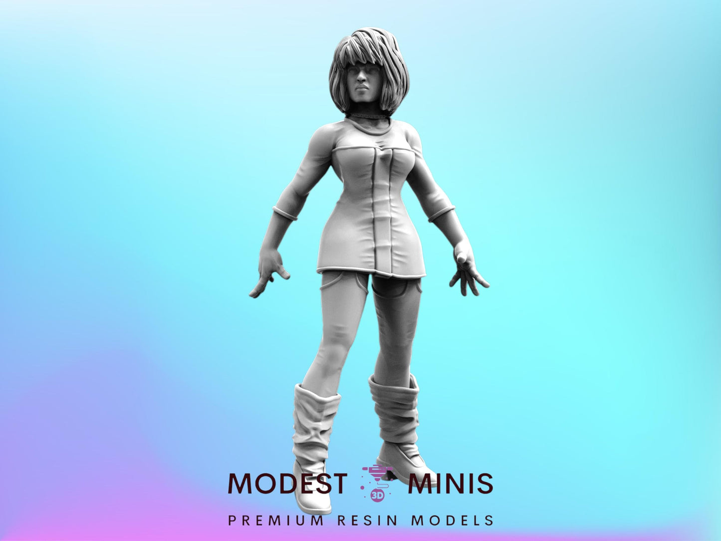Rogue Pleasure Replicant - 28mm 32mm 40mm Scale Cyberpunk Miniature  |  Blade Runner | | Papsikels