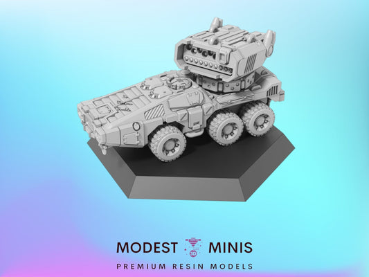 StrikerOrk Mobile Missile Launcher Tank | 1:265 | 6mm Battletech Scale | Mecha | Sir Mortimer