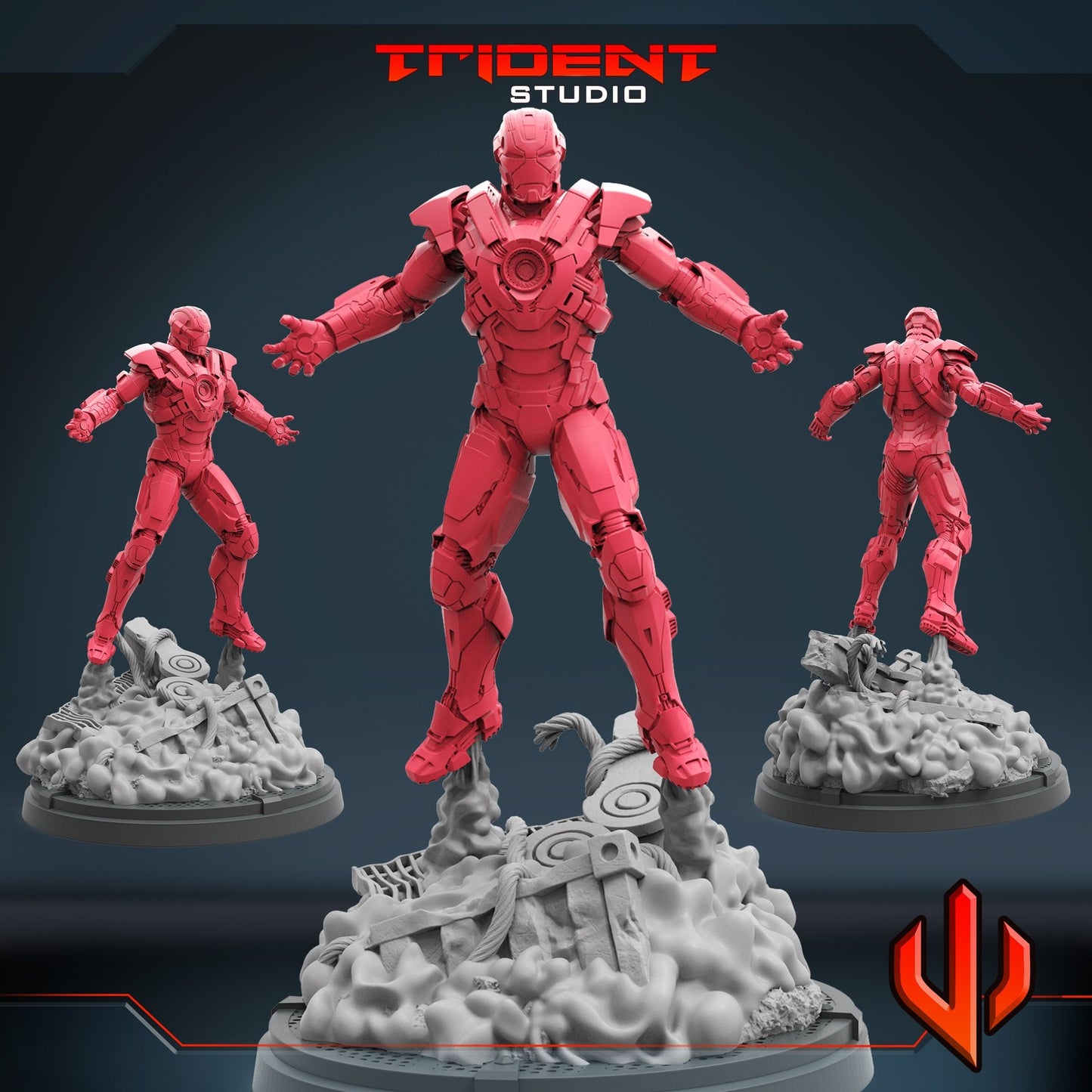 Mk17 - 40mm  Miniature | Crisis Protocol Proxy | Trident