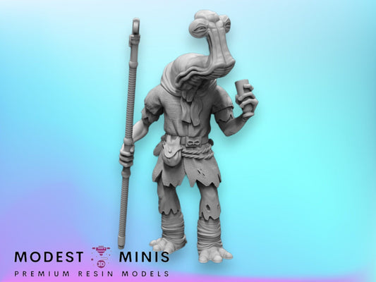 Hammerhead Cantina customer - 28mm - 40mm Scale | DnD | Star Wars Legion Mini