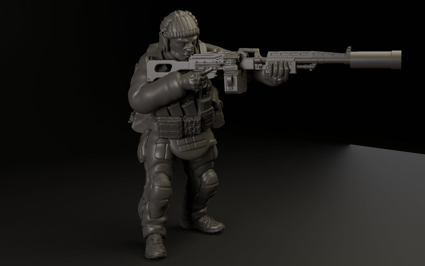 6pc Russian PMC - 28mm Scale Resin Military Miniature | Zona Alfa | Spectre Ops Mini
