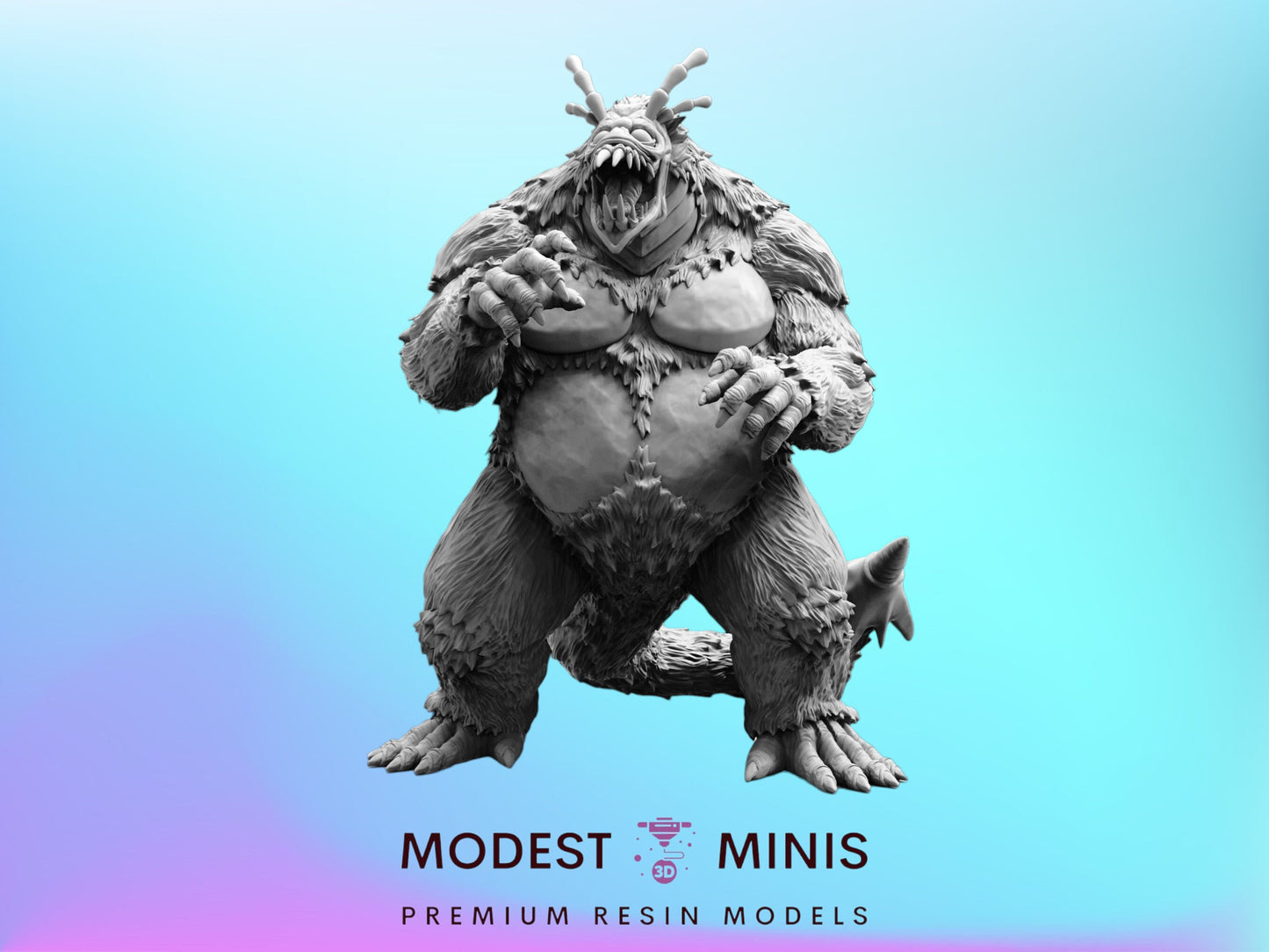 Hyper Papsinoid Ryzeme A - Resin Cyberpunk Miniature  | Papsikels