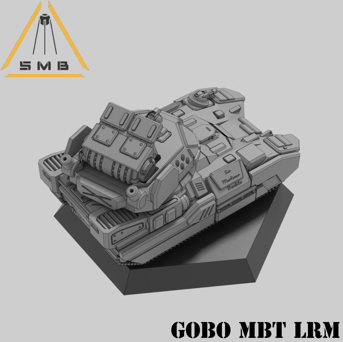 Gobo MBT LRM Tank | 1:265 | 285 | 6mm Battletech Scale |