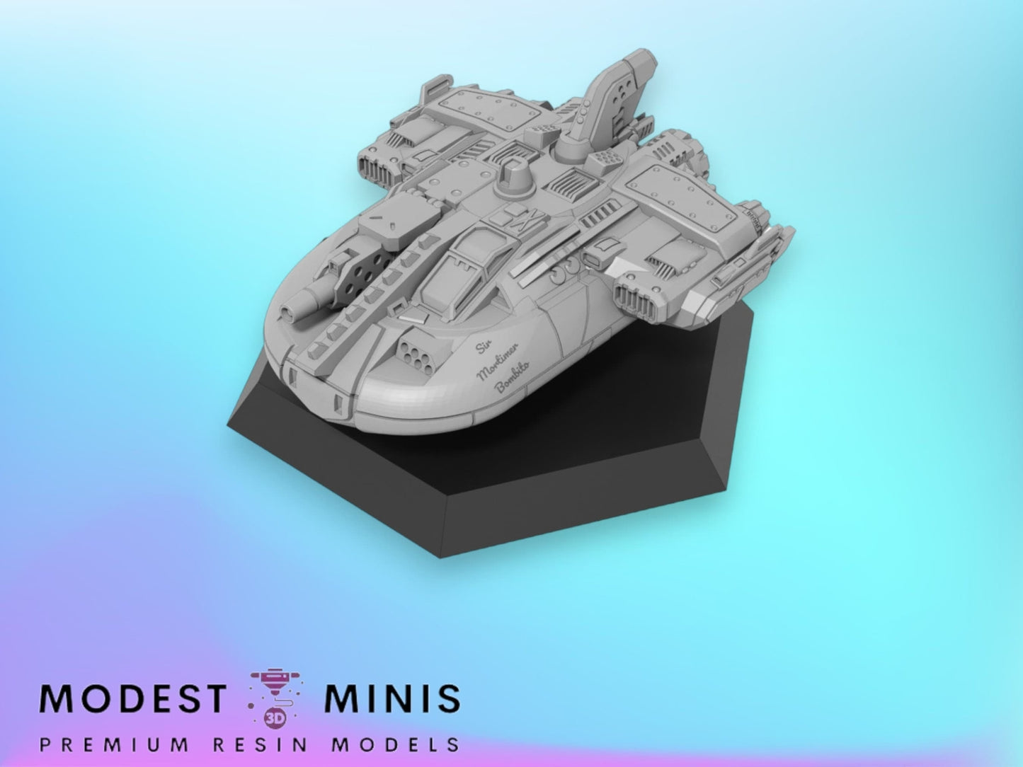 Harya Heavy Hover Tank | 1:265 | 6mm Battletech Scale | Mecha | Sir Mortimer