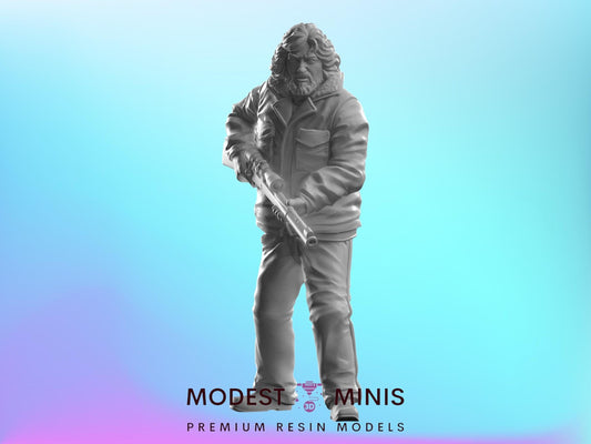 Survivor Thing Reagan | 28mm - 100mm Scale Resin Mini | Zombicide | Vaultz