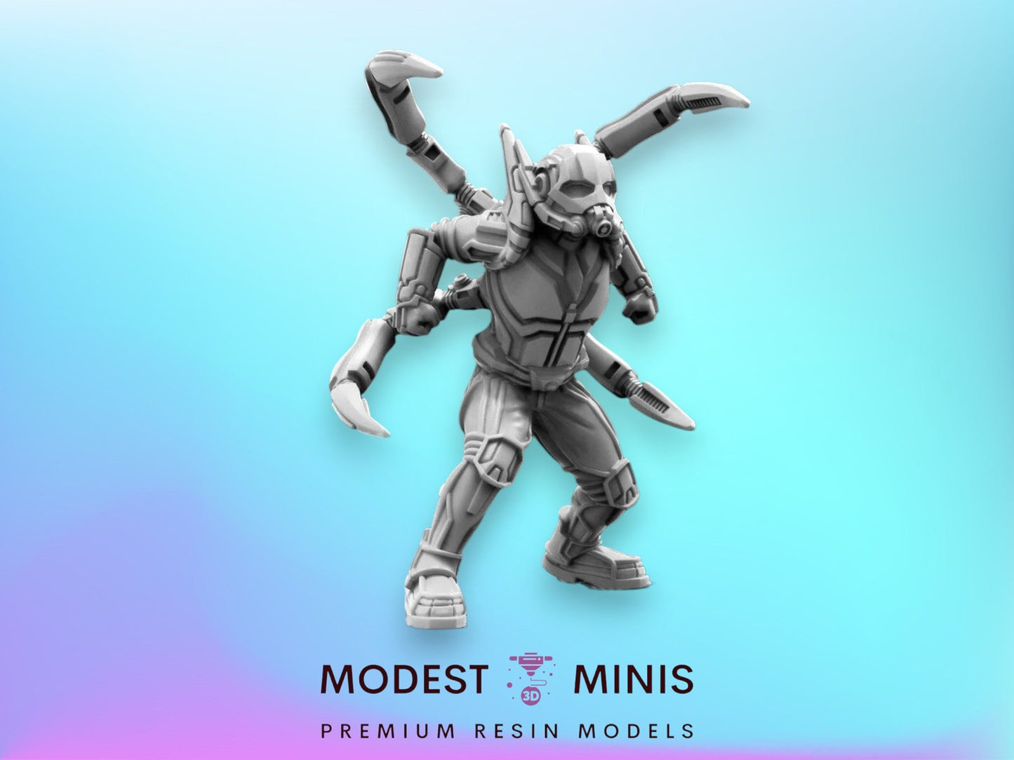 Readied Pim - 40mm  Miniature | Crisis Protocol Proxy | Trident