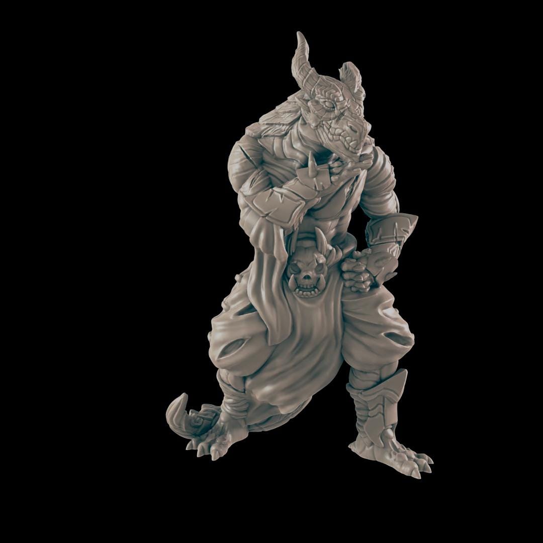 Monk Heroes  | 25mm - 100mm Scale | DnD | EC3D Fantasy Mini | Everyday Heroes