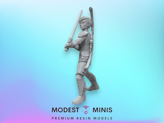 Dark Sister Disciple Blade - 28mm - 40mm Scale | Star Wars Legion Mini