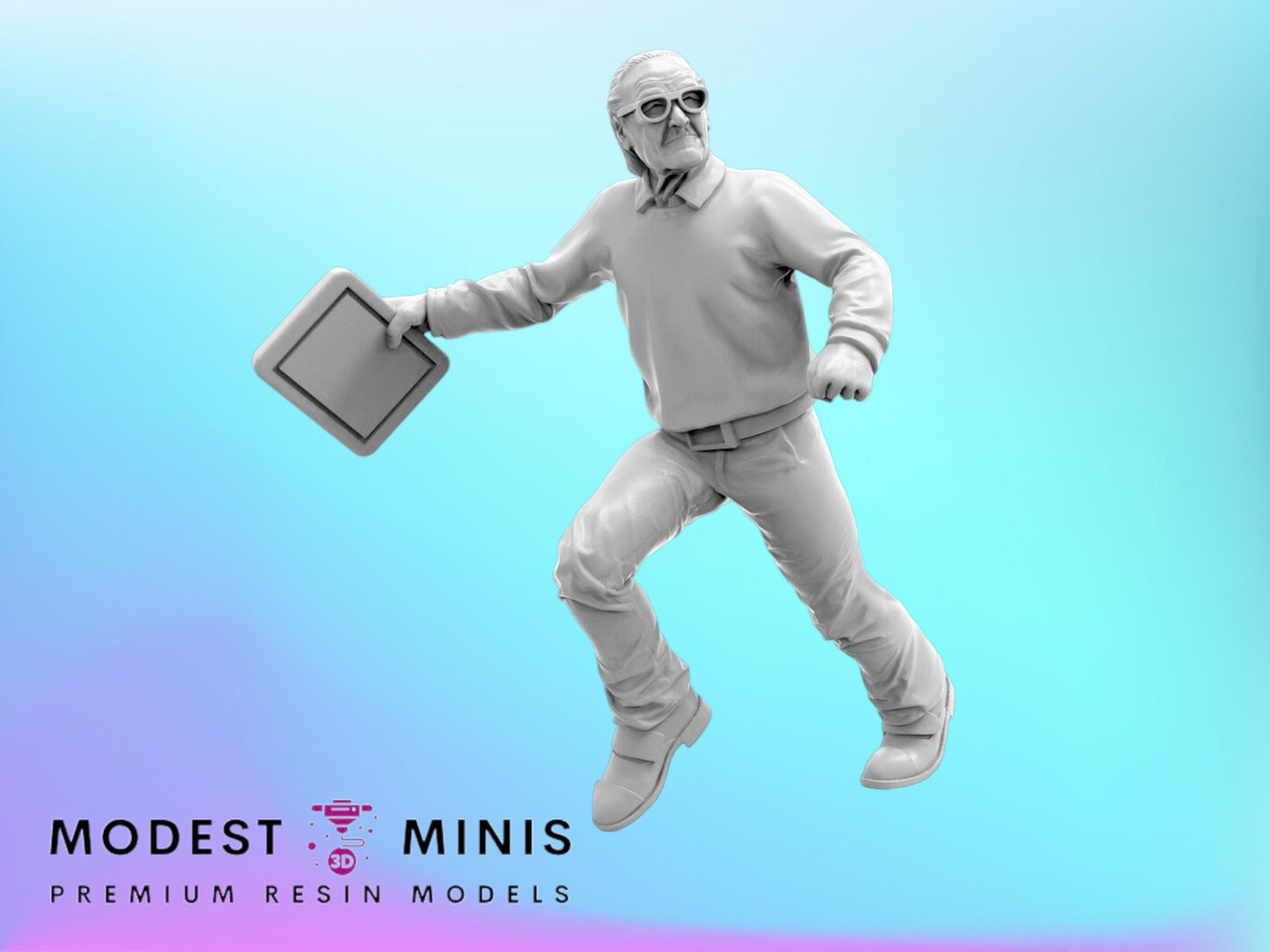 Creator Stan the Manly B - 40mm  Miniature | Crisis Protocol Proxy | Trident