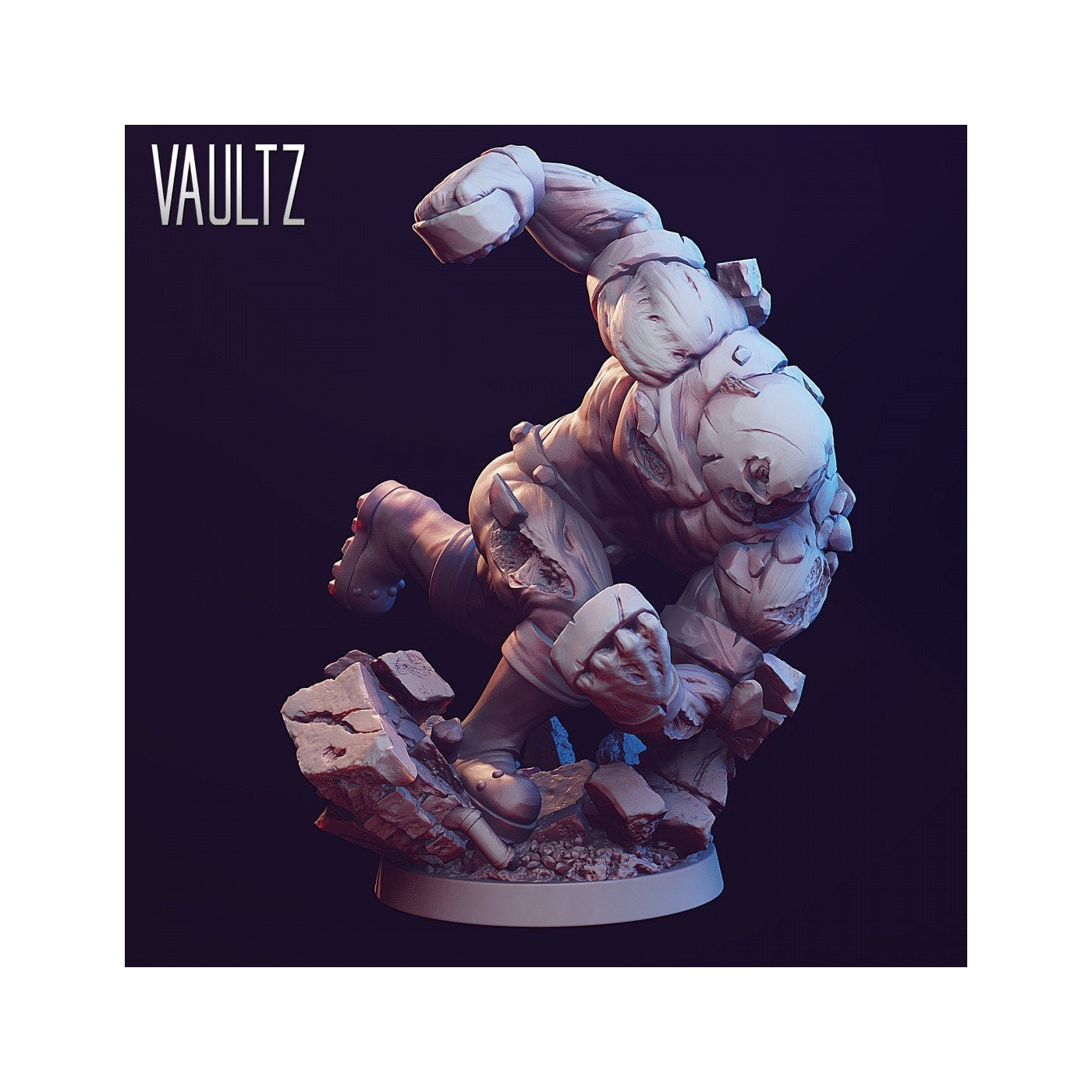 Zombie Bulldozer | 28mm - 100mm Scale Resin Mini | Marvel Zombicide | Vaultz