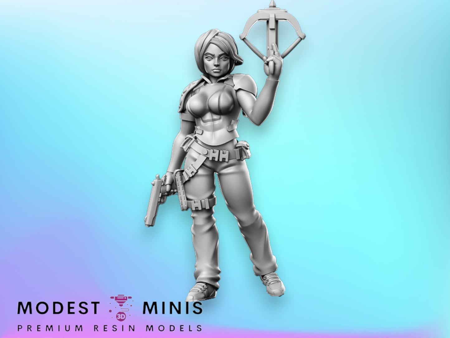 Joe Crimson - 28mm 32mm Scale DnD Miniature | Dungeons and Dragons | RN Estudio