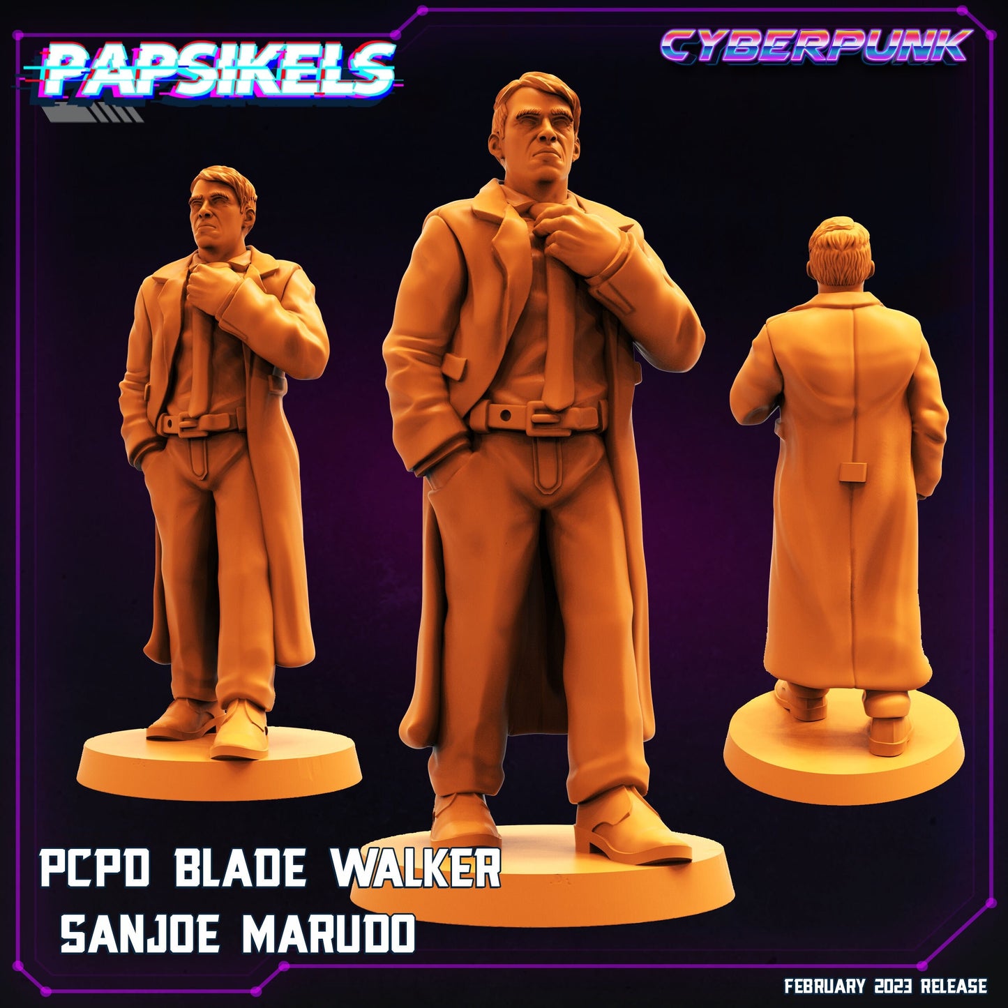 PCPD Blade Walker Sanjoe - 32mm Scale Alien Miniature  | Batang City | Papsikels