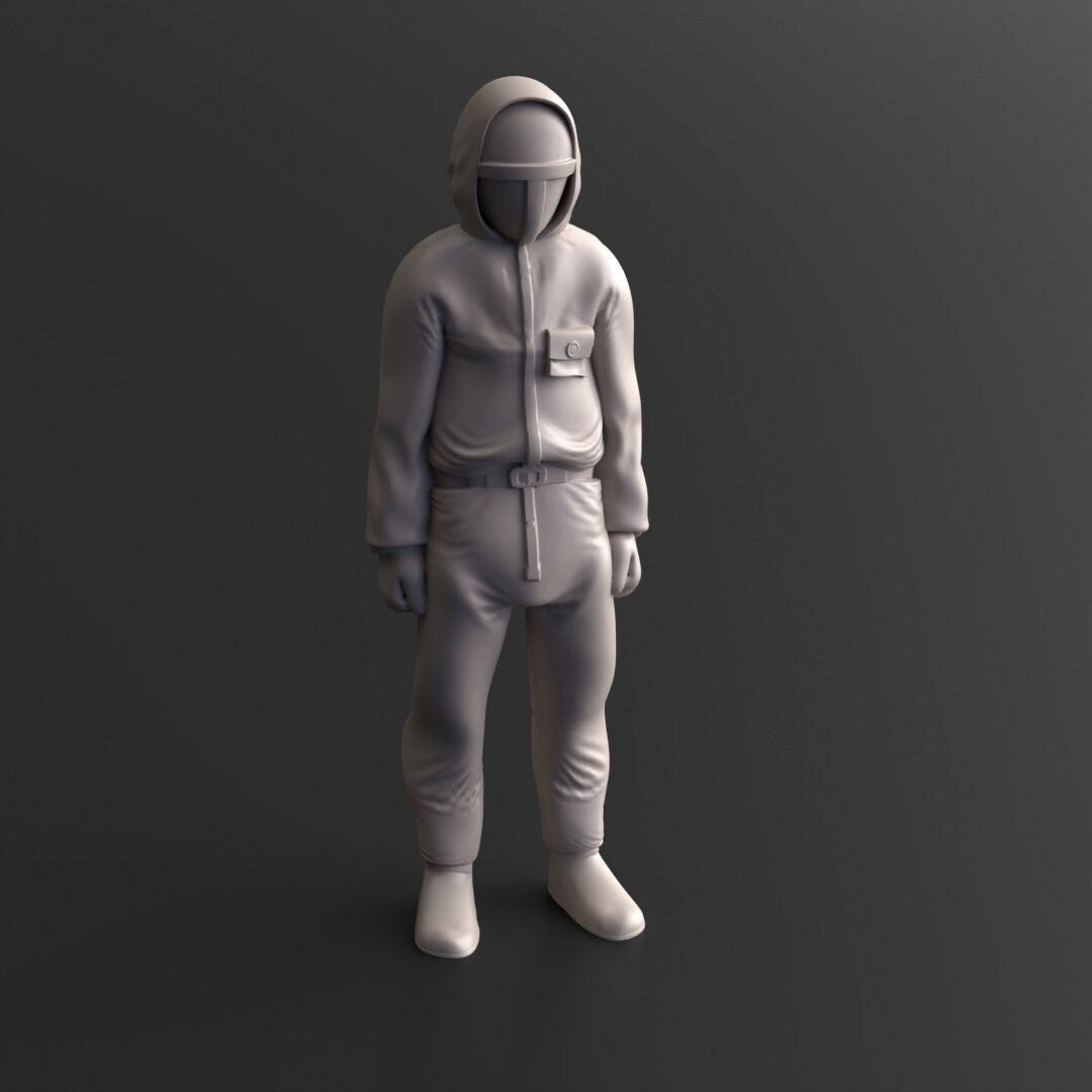 Survivor Worker | 28mm - 100mm Scale Resin Mini | Zombicide | Vaultz