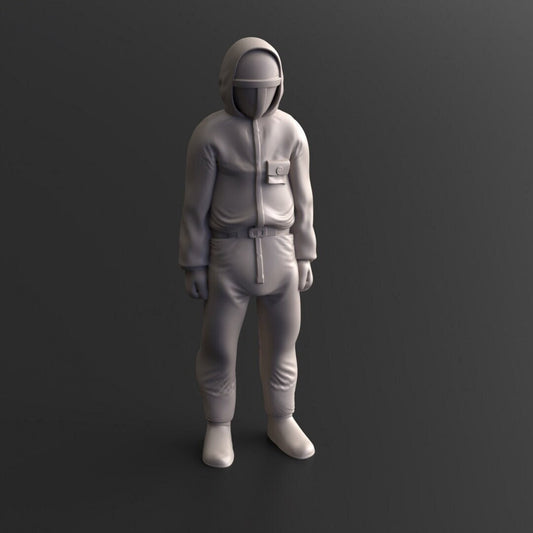 Survivor Worker | 28mm - 100mm Scale Resin Mini | Zombicide | Vaultz