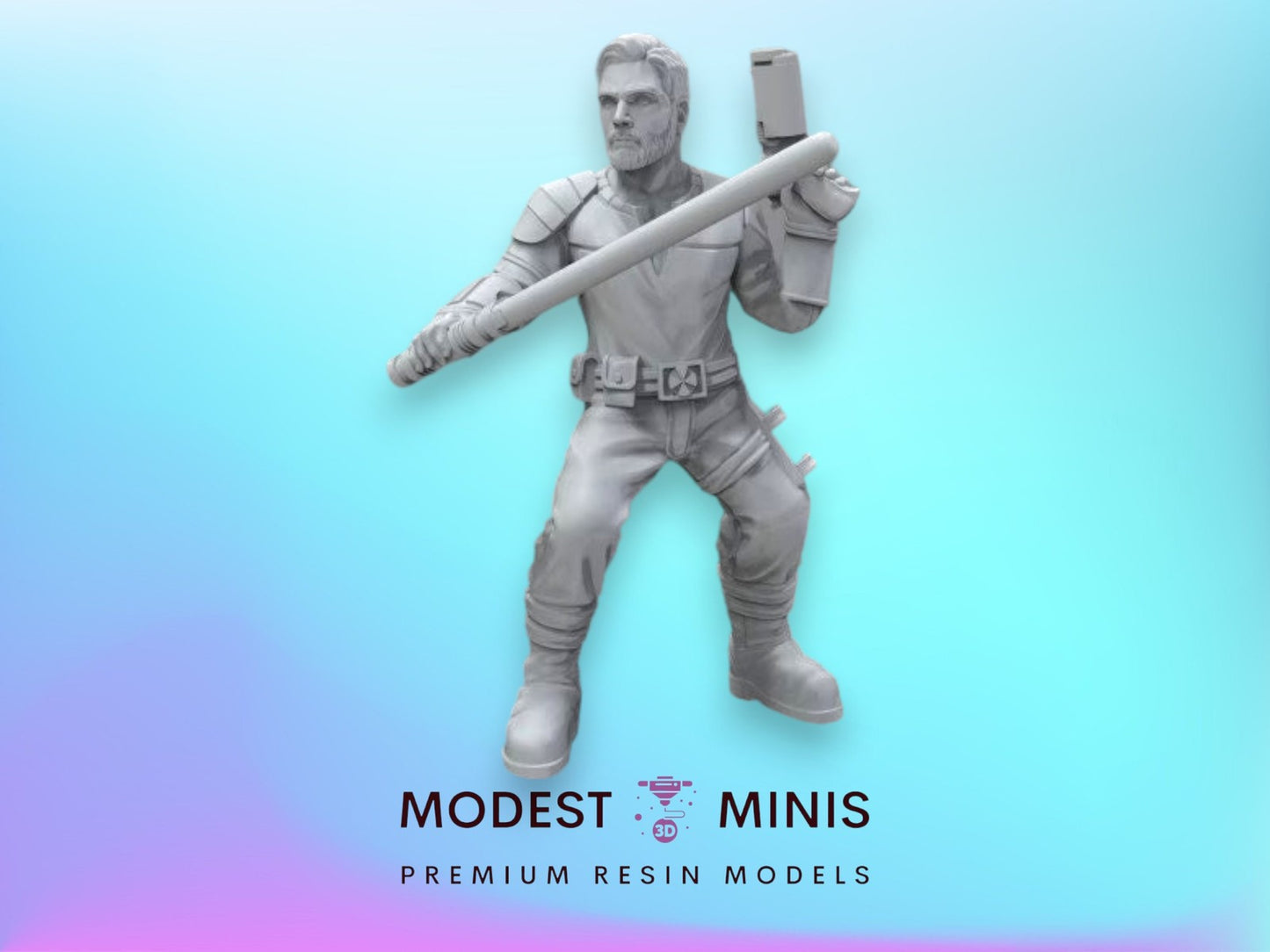 Mystical Kyle - 28mm - 40mm Scale  | Star Wars Legion Mini