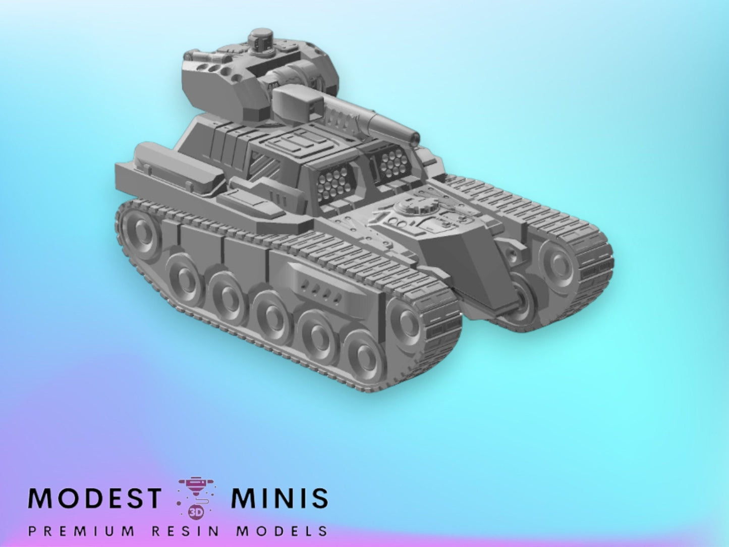 Areso Medium Support Tank | 1:265 | 6mm Battletech Scale | Mecha | Sir Mortimer