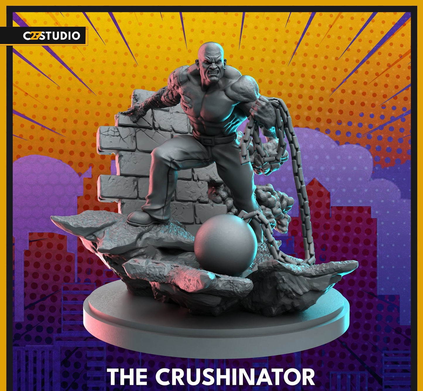 The Crushinator - 32mm - 40mm Mini | Crisis Protocol Proxy | C27