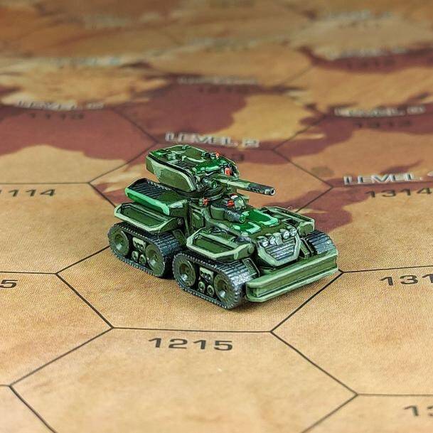 Mitras it2 Light Tank | 1:265 | 6mm Battletech Scale | Mecha | Sir Mortimer