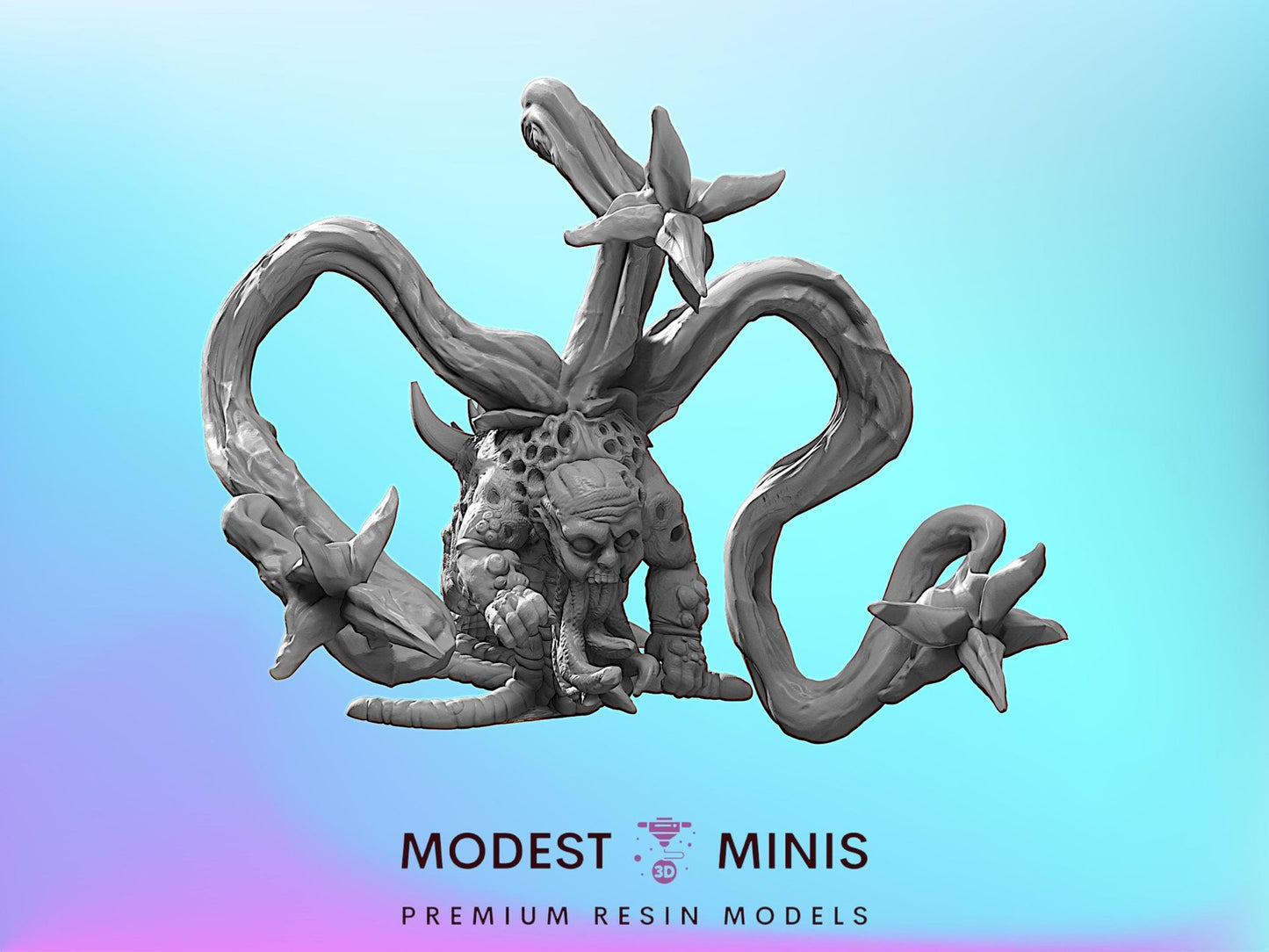 Dark Space Slinker | 28mm - 100mm Scale Resin Mini | Zombicide | Vaultz Vaultz