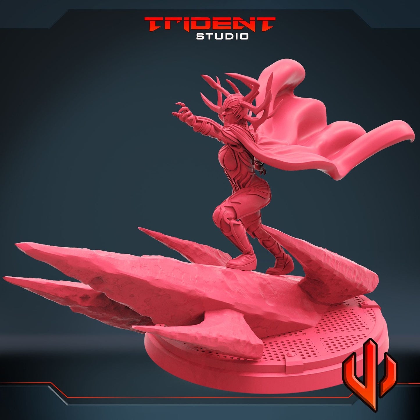 Hellya - 40mm  Miniature | Crisis Protocol Proxy | Trident