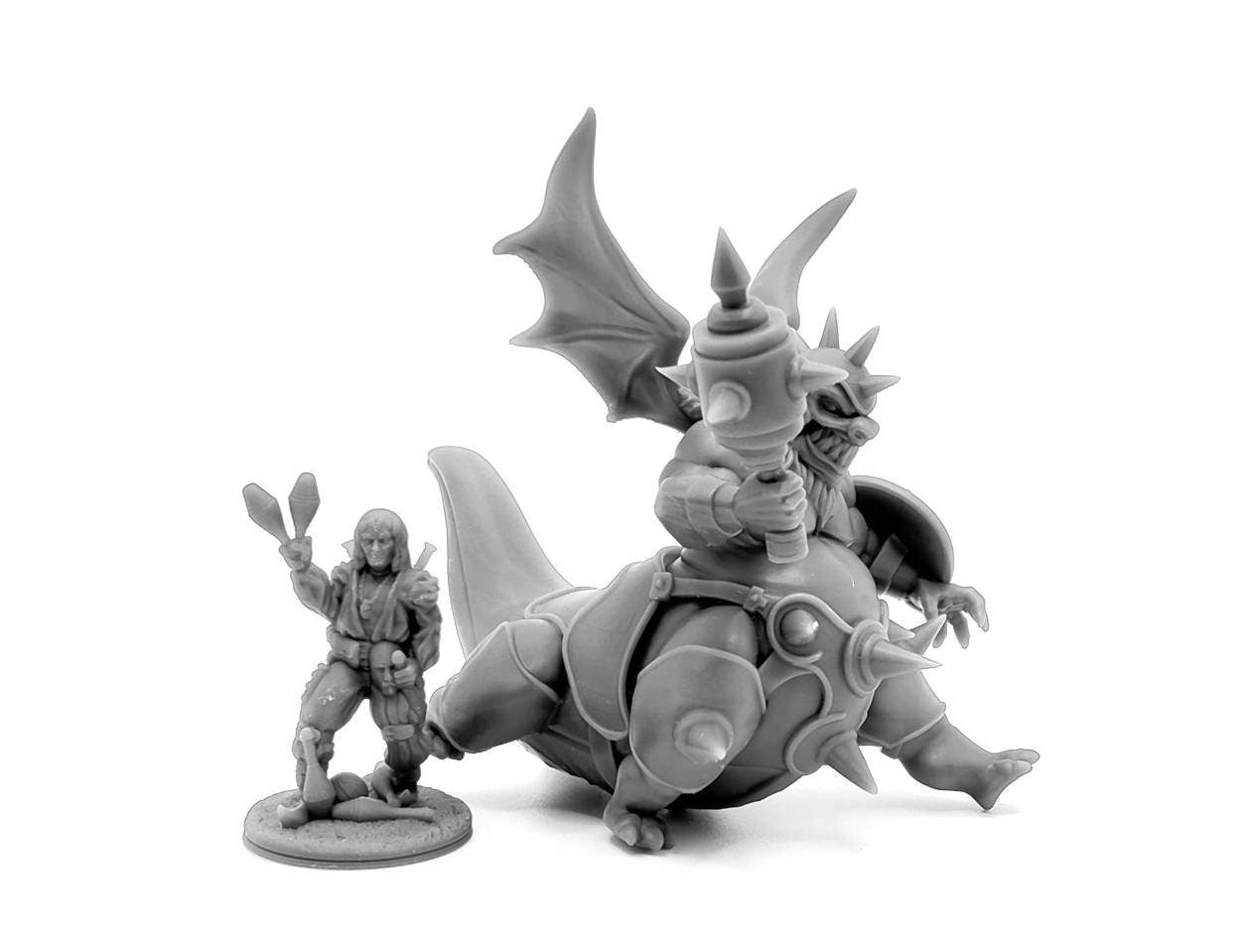 Brantok - 32mm Scale DnD Miniature | Dungeons and Dragons | JRPG Mini - RN Estudio