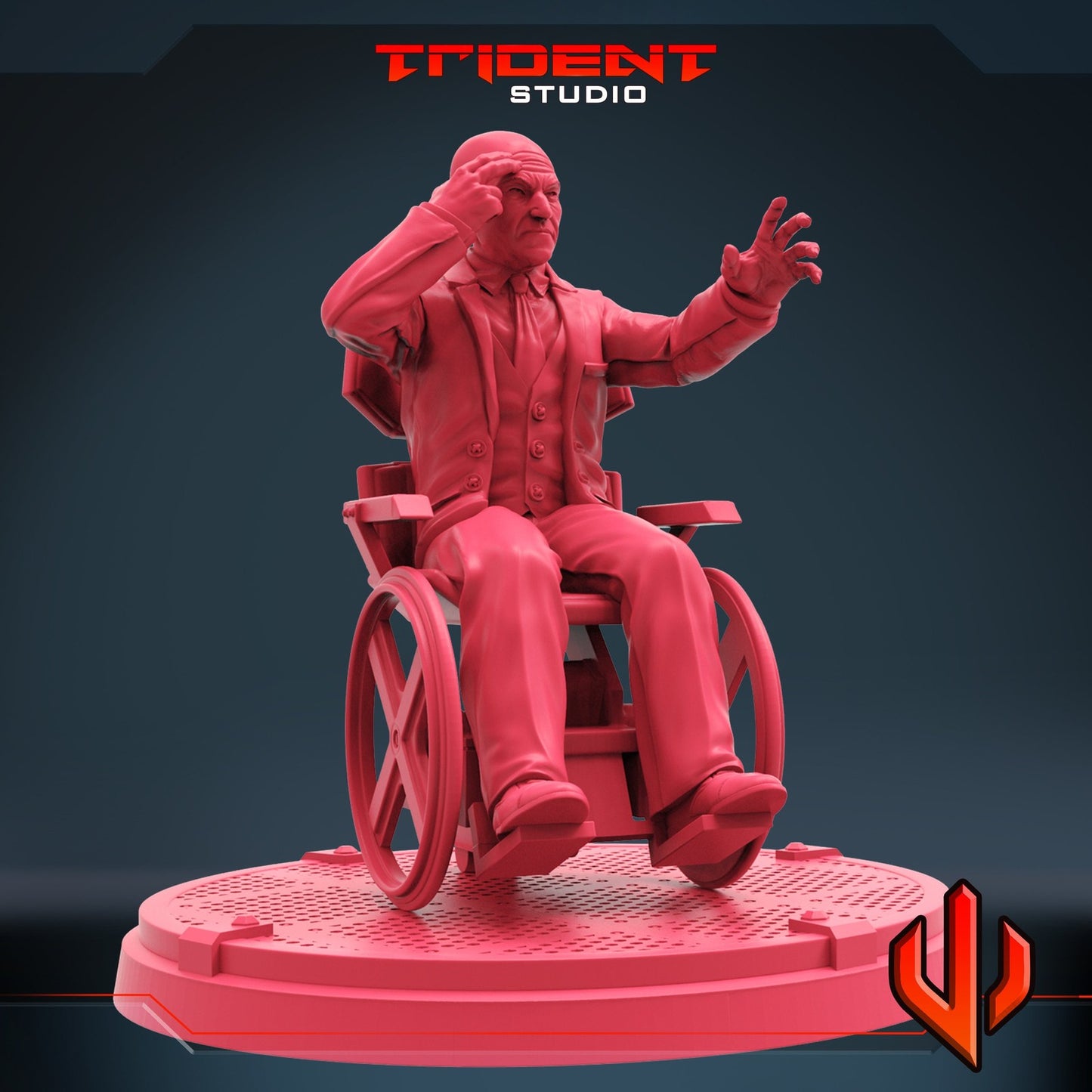 Classic X Mind Mentor - 32mm - 40mm Mini | Crisis Protocol Proxy | Trident