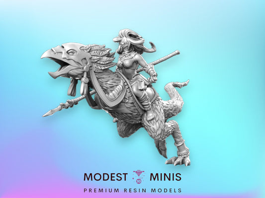 Rider of Loss - 32mm Scale DnD Miniature | Dungeons and Dragons | JRPG Mini - RN Estudio