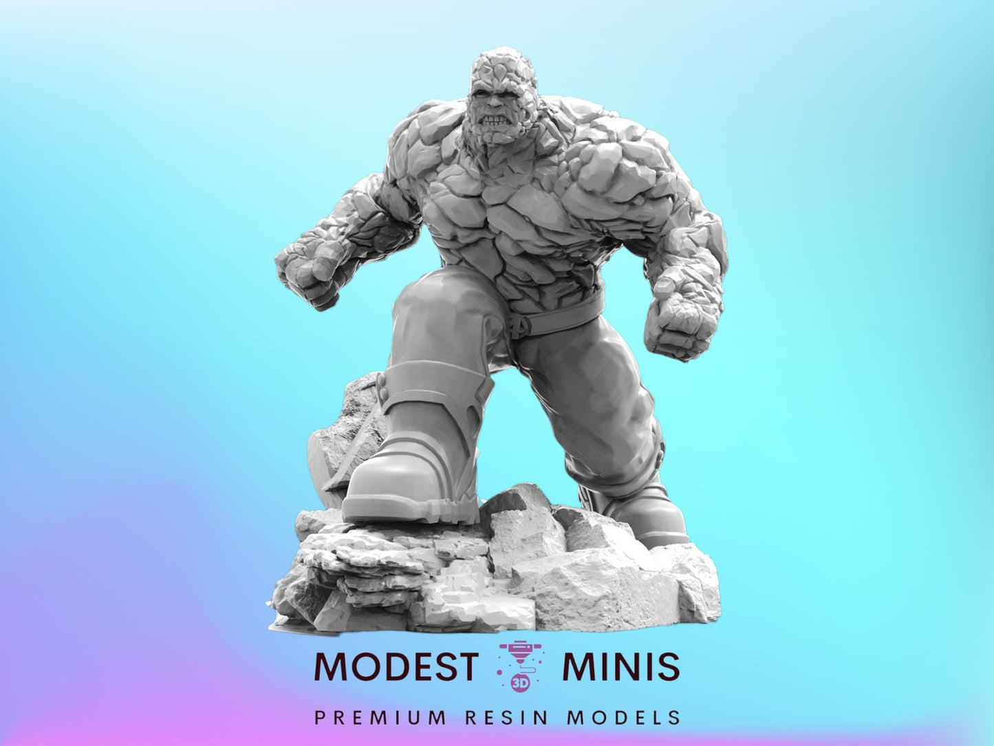Trident Rocky Guy - 40mm  Miniature | Crisis Protocol Proxy | Trident
