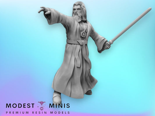 The Mad Mystical Warrior 1 - 28mm - 40mm Scale | Star Wars Legion Mini