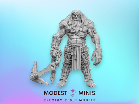 Morwyff Ice Giant - 28mm 32mm Scale DnD Miniature | Dungeons and Dragons | Witcher Contract - RN Estudio