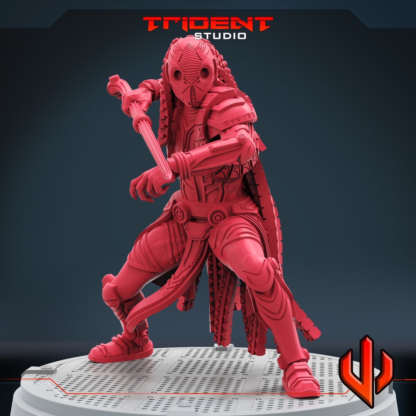 Late Night Angel A - 40mm  Miniature | Crisis Protocol Proxy | Trident