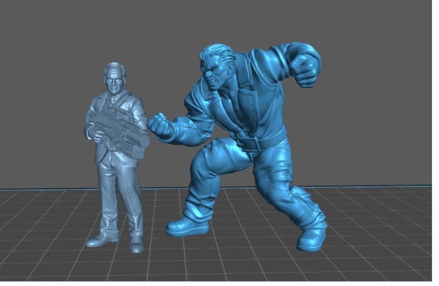 Man Mountain - 40mm  Miniature | Crisis Protocol Proxy | Trident