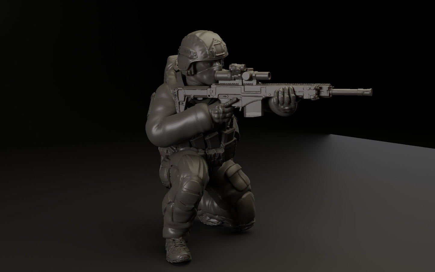 6pc Russian PMC - 28mm Scale Resin Military Miniature | Zona Alfa | Spectre Ops Mini