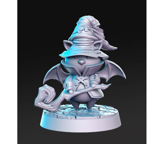 Moog Mage - 32mm Scale DnD Miniature | Dungeons and Dragons | JRPG Mini - RN Estudio