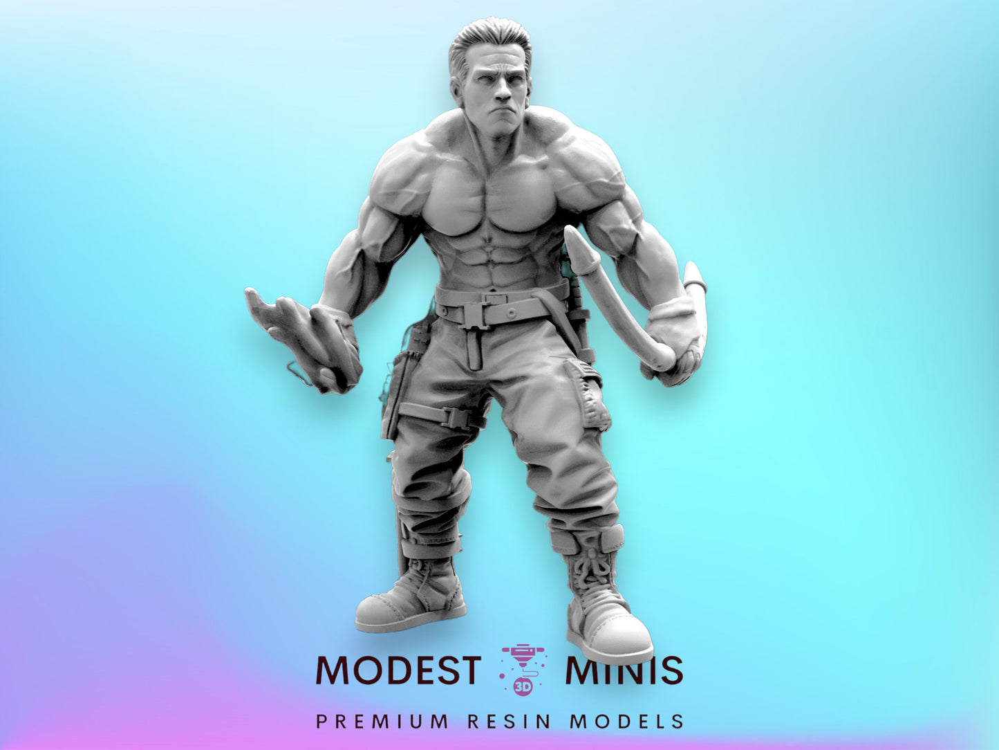 Welcome to the Jungle - Resin 3D Print Alien Miniature | RPG | Sci fi | Cyberpunk | Role Playing | DnD | Papsikel