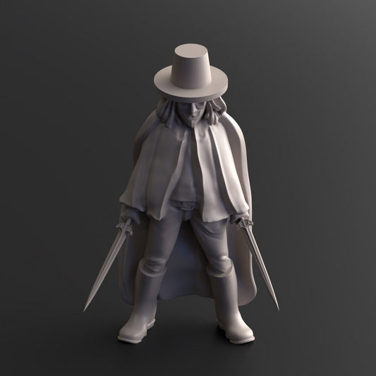 Survivor R for Revenge | 28mm - 100mm Scale Resin Mini | Zombicide | Vaultz