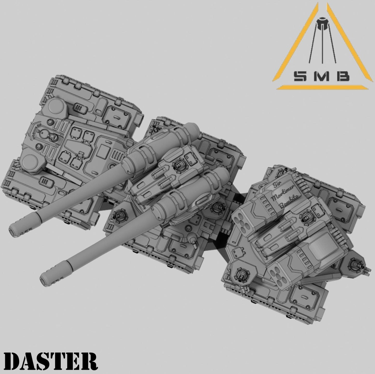 Daster Super Heavy Tank | 1:265 | 285 | 6mm Battletech Scale |