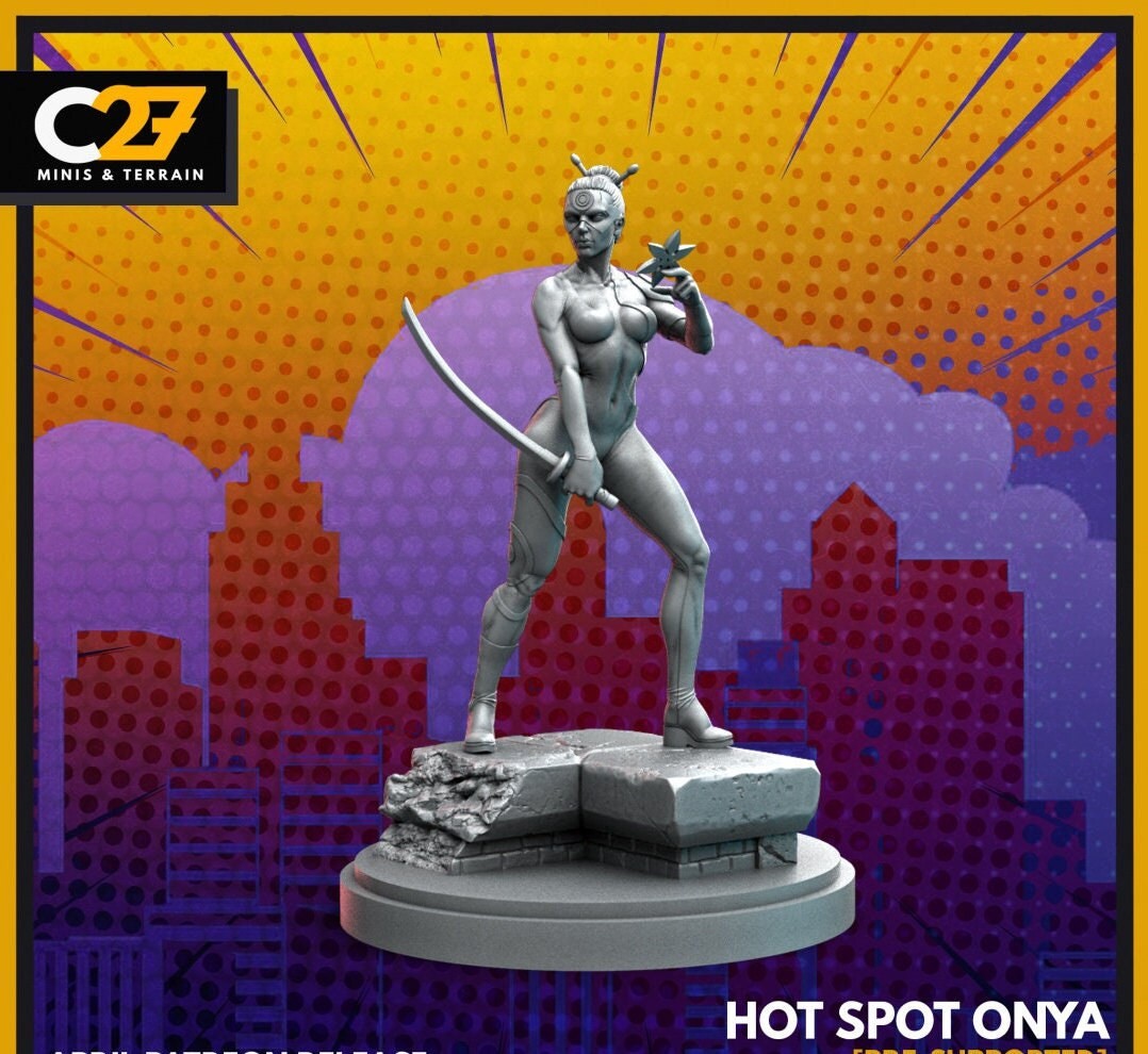 Hot Spot Onya - 32mm - 40mm Mini | Crisis Protocol Proxy | C27