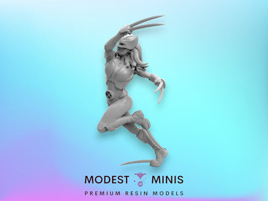 Feral Child B - X23 40mm  Miniature | Crisis Protocol Proxy | Trident