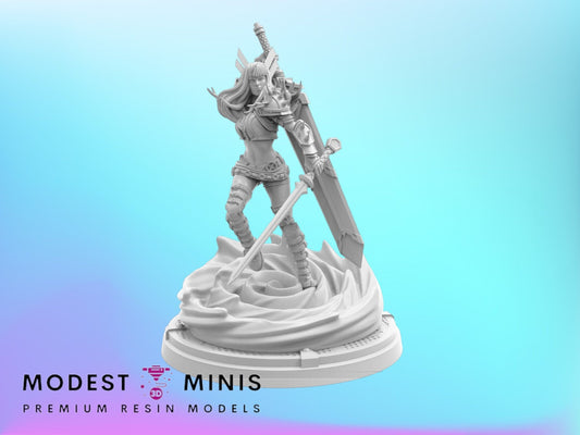 Sorceress Supreme Magik - 40mm  Miniature | Crisis Protocol Proxy | Trident