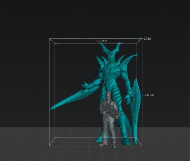 Papsilord Li Yentsui - Resin Cyberpunk Miniature  | Papsikels